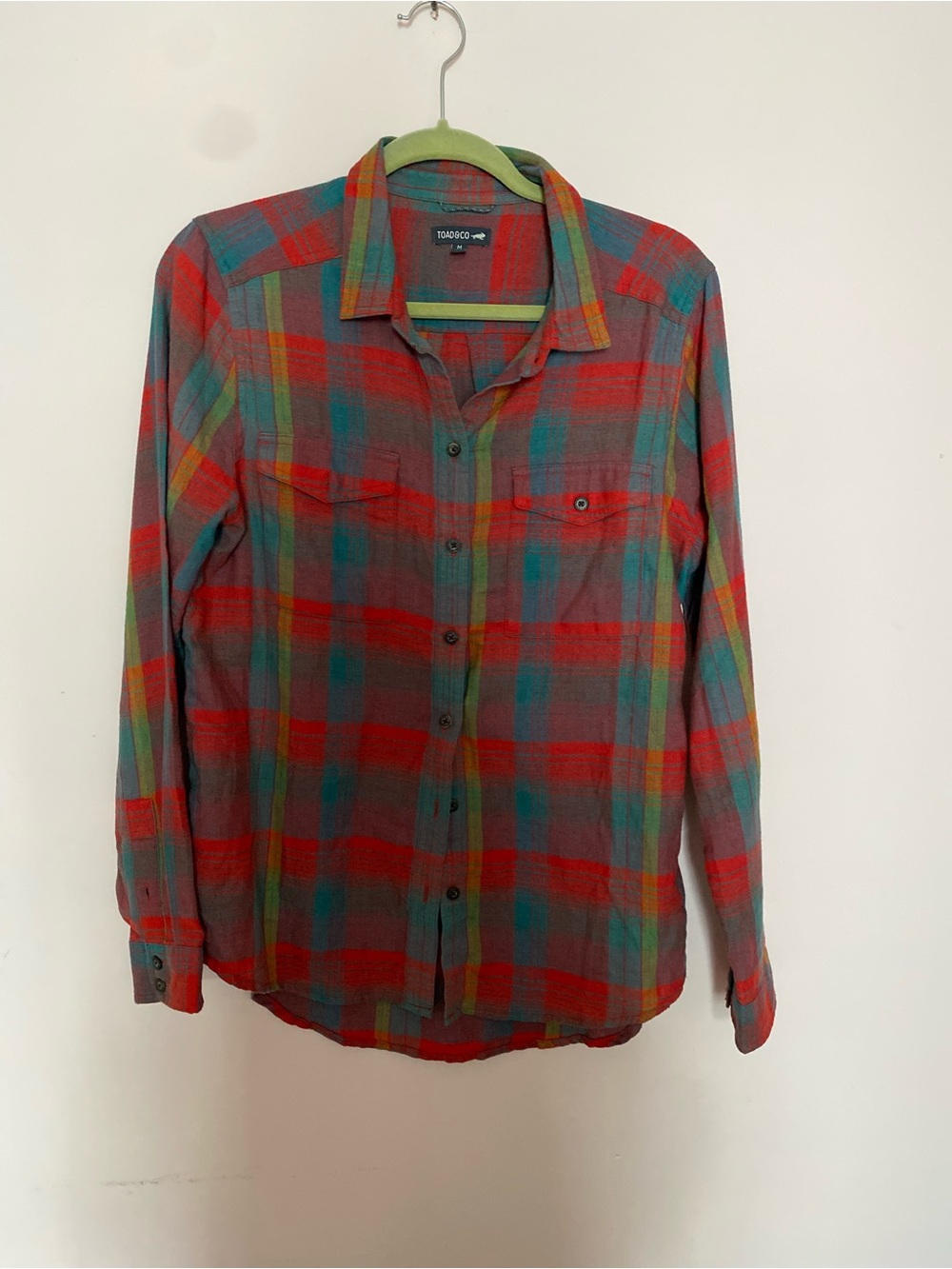 Toad&Co women’s Re-form flannel shirt